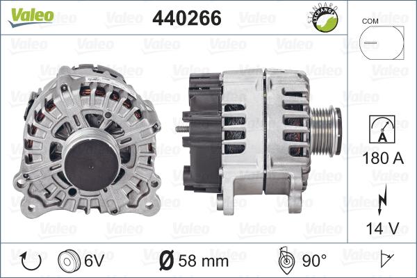 Valeo 440266 - Alternator furqanavto.az