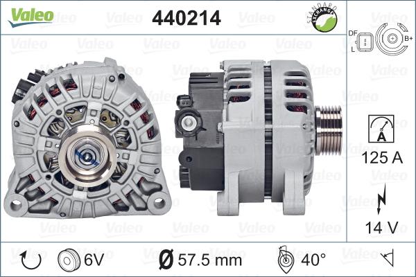 Valeo 440214 - Alternator furqanavto.az