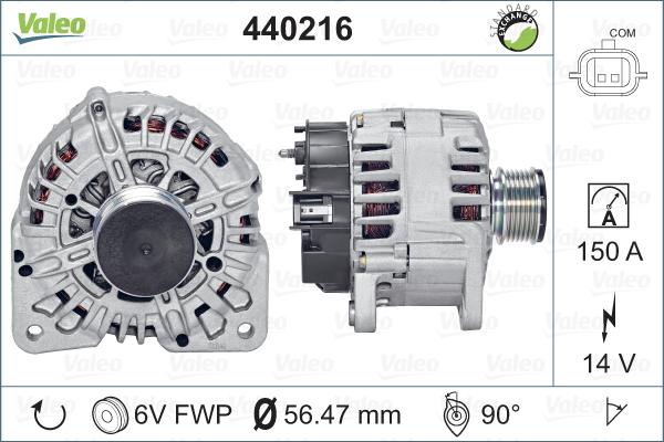Valeo 440216 - Alternator furqanavto.az