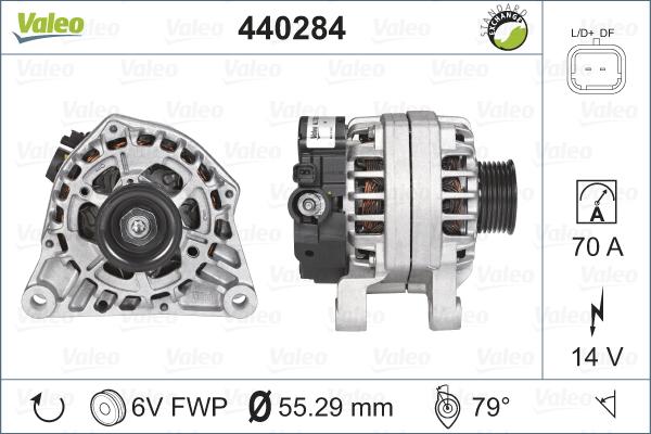 Valeo 440284 - Alternator furqanavto.az