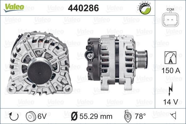 Valeo 440286 - Alternator furqanavto.az