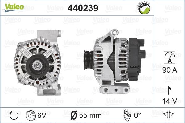 Valeo 440239 - Alternator furqanavto.az