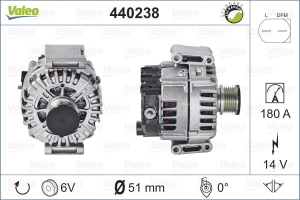 Valeo 440238 - Alternator www.furqanavto.az