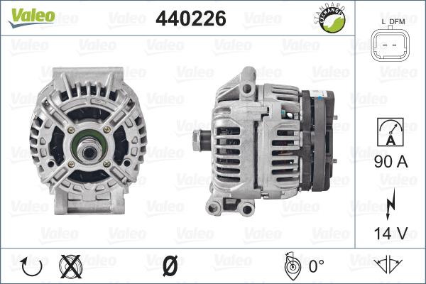 Valeo 440226 - Alternator furqanavto.az