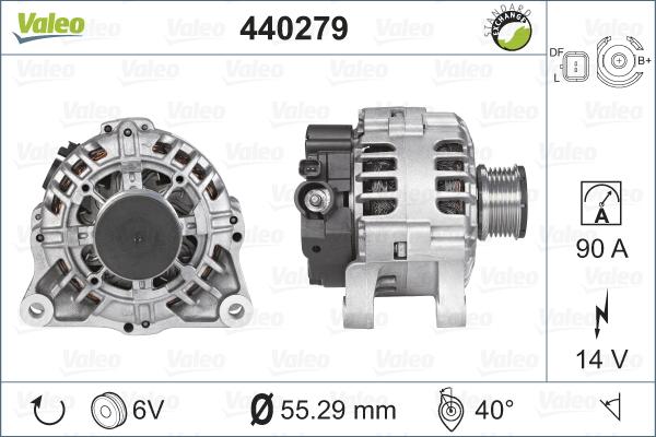 Valeo 440279 - Alternator furqanavto.az