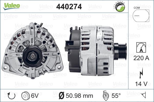 Valeo 440274 - Alternator furqanavto.az