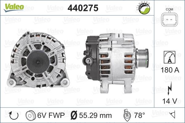 Valeo 440275 - Alternator furqanavto.az