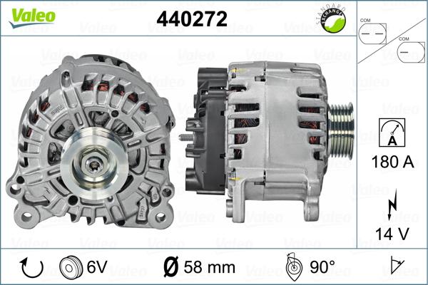 Valeo 440272 - Alternator furqanavto.az