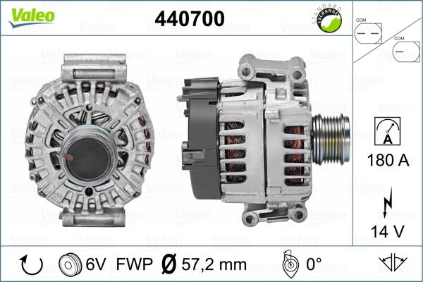 Valeo 440700 - Alternator furqanavto.az