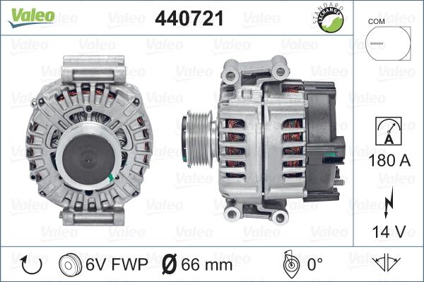 Valeo 440721 - Alternator furqanavto.az