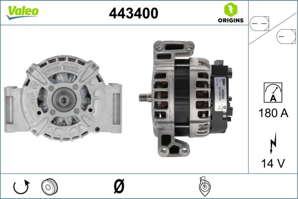 Valeo 443400 - Alternator furqanavto.az