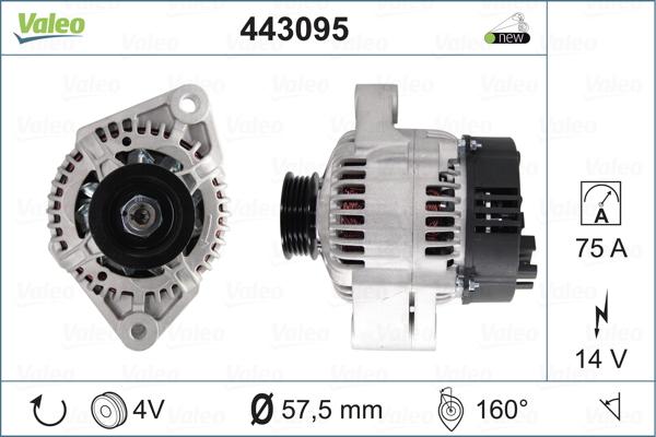 Valeo 443095 - Alternator furqanavto.az