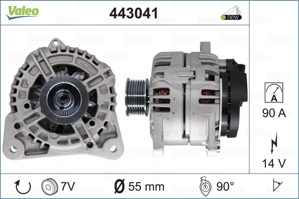 Valeo 443041 - Alternator furqanavto.az