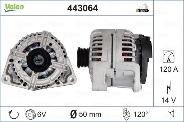 Valeo 443064 - Alternator furqanavto.az