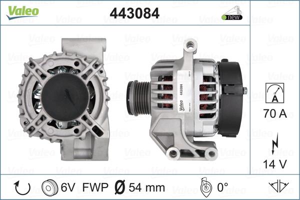 Valeo 443084 - Alternator furqanavto.az