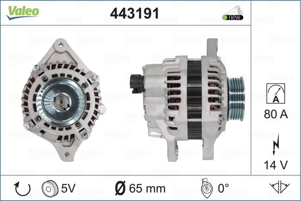 Valeo 443191 - Alternator furqanavto.az