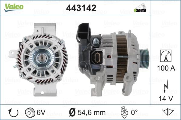 Valeo 443142 - Alternator furqanavto.az