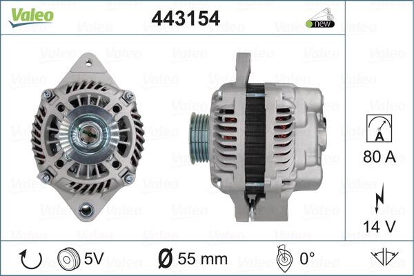 Valeo 443154 - Alternator furqanavto.az