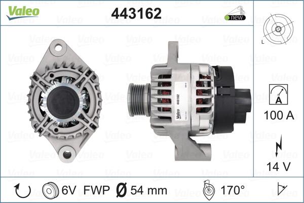 Valeo 443162 - Alternator furqanavto.az