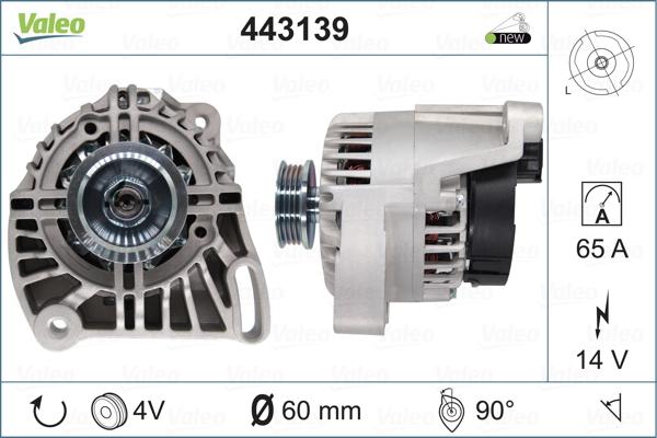 Valeo 443139 - Alternator furqanavto.az