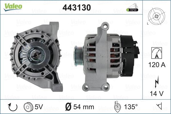 Valeo 443130 - Alternator furqanavto.az