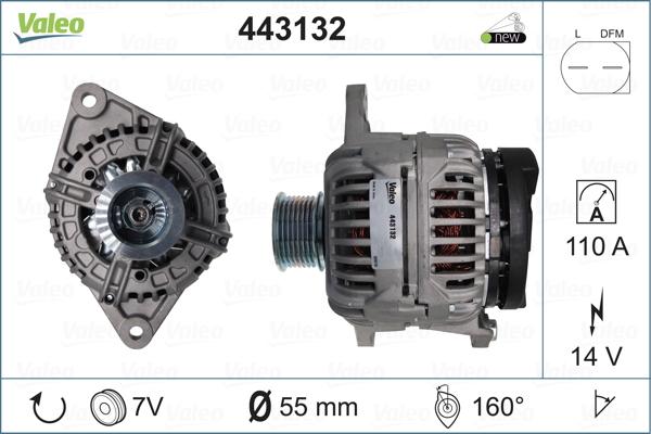 Valeo 443132 - Alternator furqanavto.az