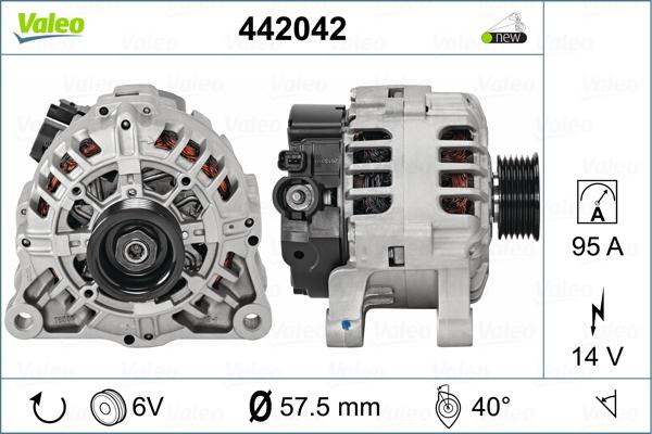 Valeo 442042 - Alternator furqanavto.az