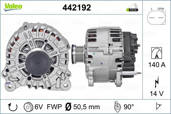 Valeo 442192 - Alternator furqanavto.az