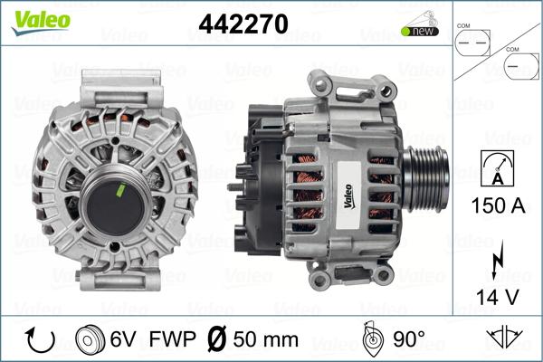 Valeo 442270 - Alternator furqanavto.az