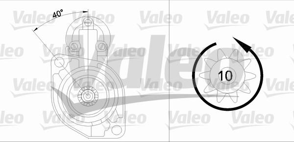 Valeo 455942 - Başlanğıc furqanavto.az