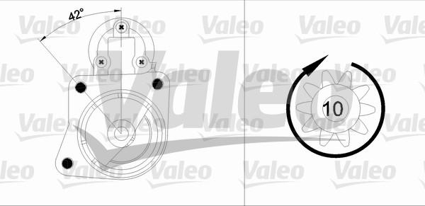 Valeo 455903 - Başlanğıc furqanavto.az