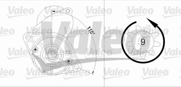 Valeo 455919 - Başlanğıc furqanavto.az