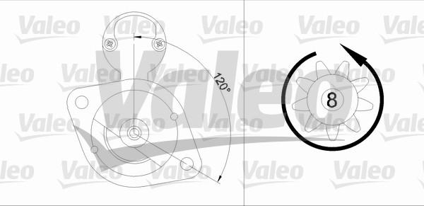 Valeo 455917 - Başlanğıc furqanavto.az