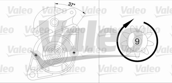 Valeo 455921 - Başlanğıc furqanavto.az