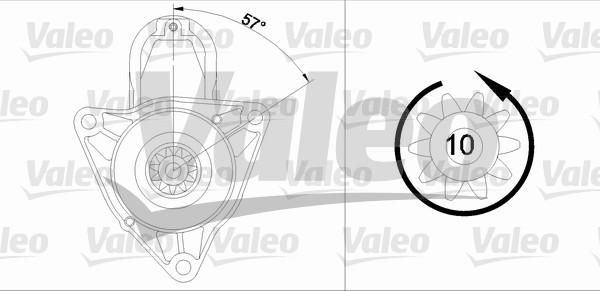 Valeo 455979 - Başlanğıc furqanavto.az