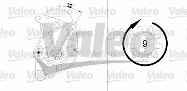 Valeo 455599 - Başlanğıc furqanavto.az