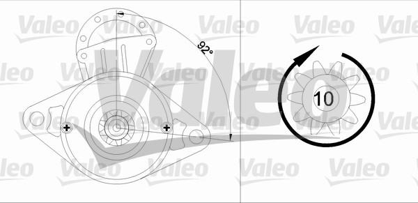 Valeo 455596 - Başlanğıc furqanavto.az