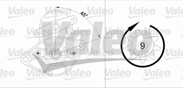 Valeo 455591 - Başlanğıc furqanavto.az