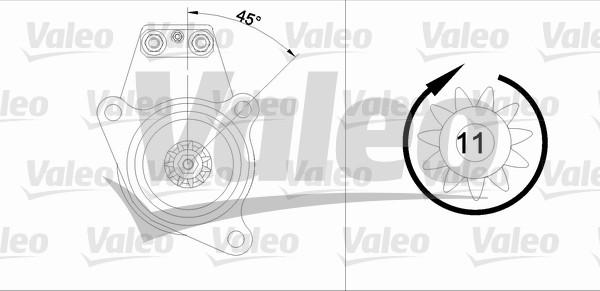 Valeo 455544 - Başlanğıc furqanavto.az