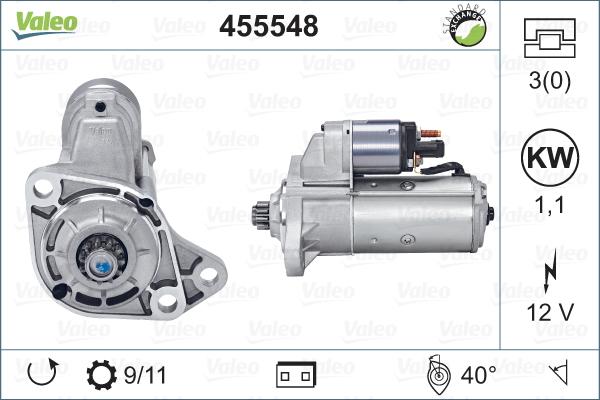 Valeo 455548 - Başlanğıc furqanavto.az