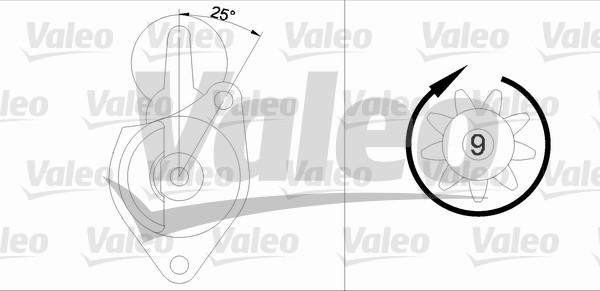 Valeo 455564 - Başlanğıc furqanavto.az