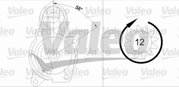 Valeo 455503 - Başlanğıc furqanavto.az