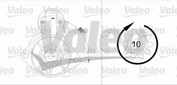 Valeo 455584 - Başlanğıc furqanavto.az