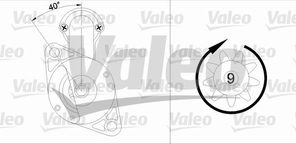 Valeo 455585 - Başlanğıc furqanavto.az