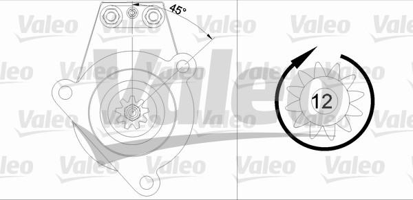 Valeo 455538 - Başlanğıc furqanavto.az