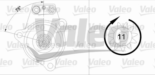 Valeo 455524 - Başlanğıc furqanavto.az