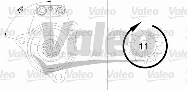 Valeo 455523 - Başlanğıc furqanavto.az