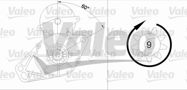 Valeo 455579 - Başlanğıc furqanavto.az