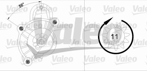 Valeo 455691 - Başlanğıc furqanavto.az