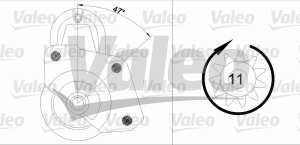 Valeo 455698 - Başlanğıc furqanavto.az